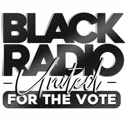 Black Radio United For The Vote logo